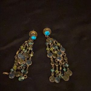 Dangling earrings